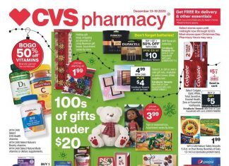 CVS Weekly Ad Dec 13 – Dec 19, 2020