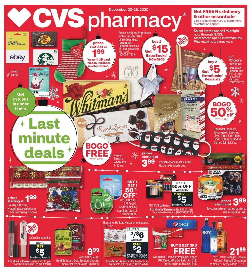 CVS Weekly Ad Dec 20 Dec 26, 2020