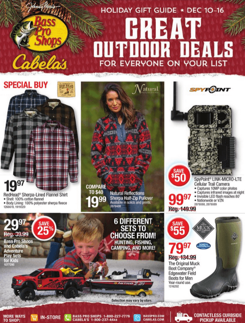 Cabela's Outdoor Traditions Dec 10 Dec 16, 2020