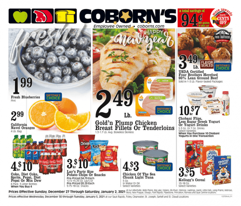 Coborn's Weekly Ad Dec 27, 2020 Jan 02, 2021