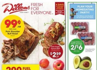 Dillons Weekly Ad Dec 26 – Dec 29, 2020