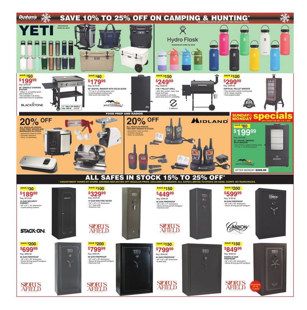 Dunham's Sports Weekly Ad Dec 05 Dec 10, 2020