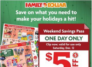 Family Dollar Weekly Ad Dec 06 – Dec 12, 2020