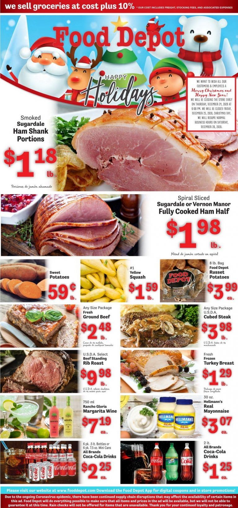 Food Depot Weekly Ad Dec 14 Dec 27, 2020