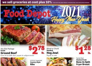 Food Depot Weekly Ad Dec 28 – Jan 03, 2020