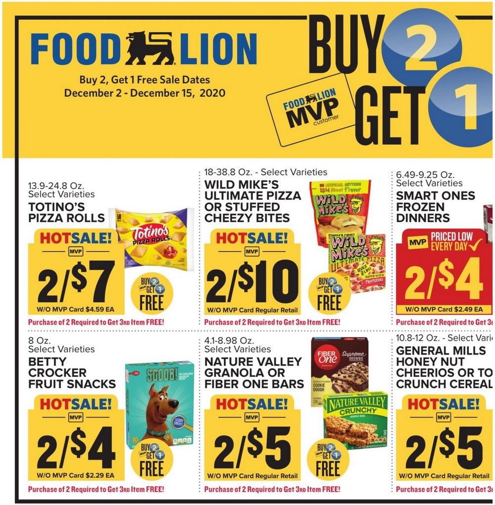 Food Lion Weekly Ad Dec 02 Dec 08, 2020