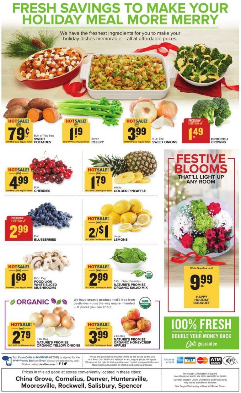Food Lion Weekly Ad Dec 16 Dec 24, 2020