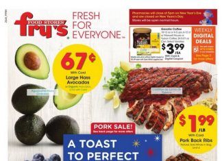 Fry’s Food Weekly Ad Dec 30, 2020 – Jan 05, 2021