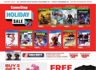 GameStop Holiday Sale Dec 20 – Dec 25, 2020