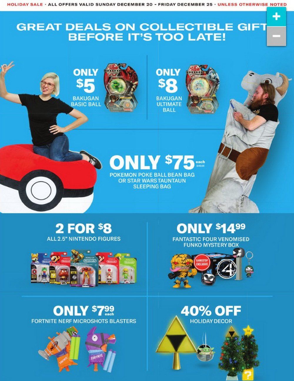 GameStop Holiday Sale Dec 20 Dec 25, 2020