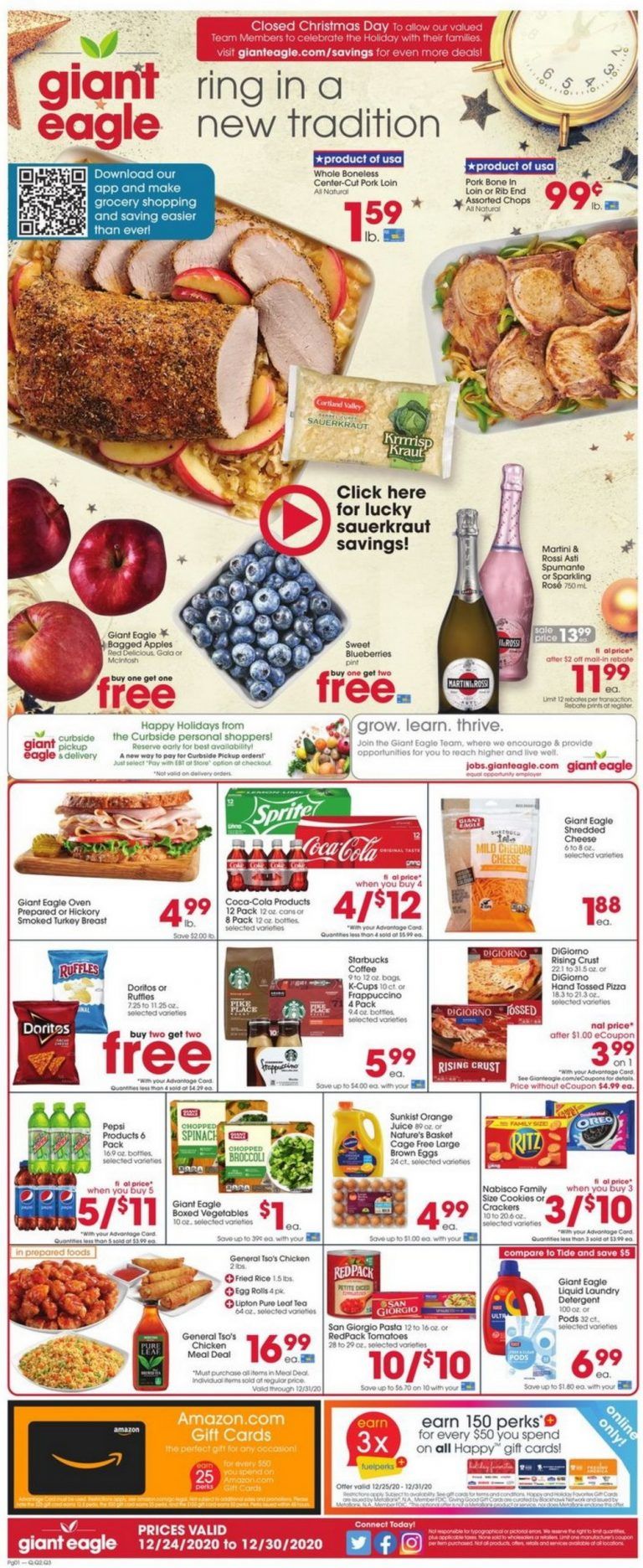Giant Eagle Weekly Ad Dec 24 Dec 30, 2020