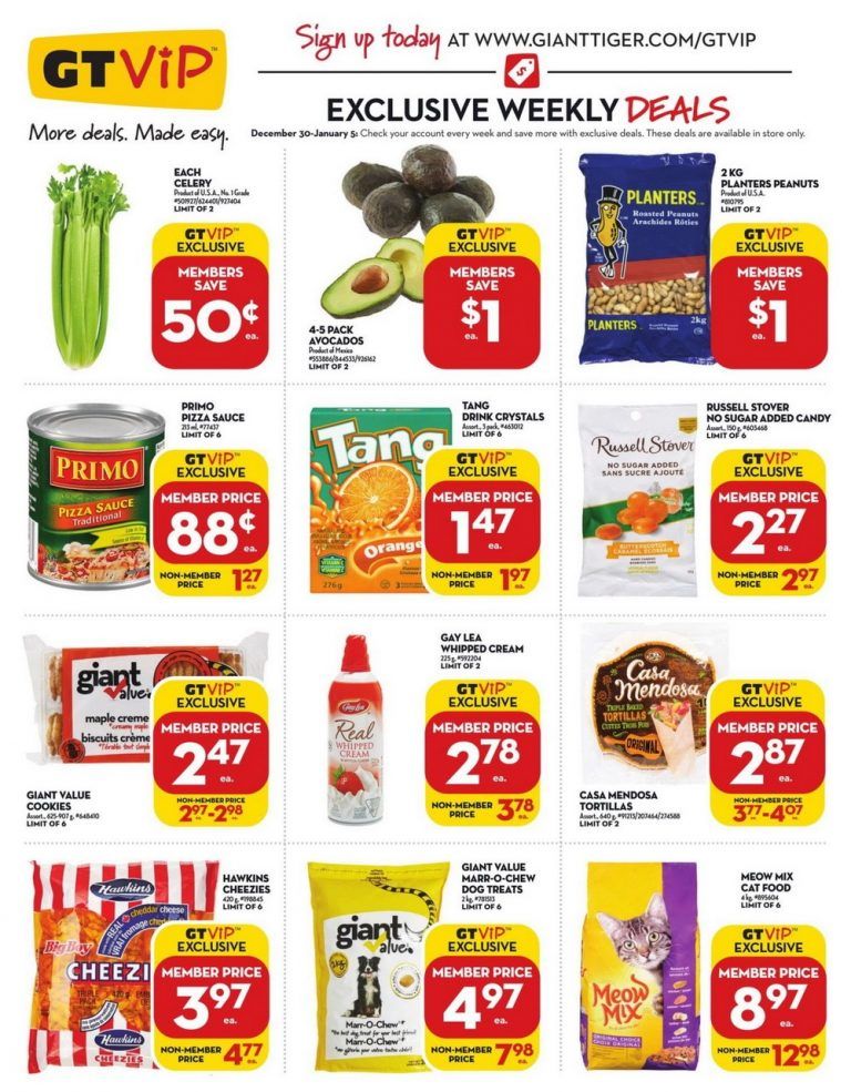 Giant Tiger Weekly Ad Dec 30, 2020 Jan 05, 2021