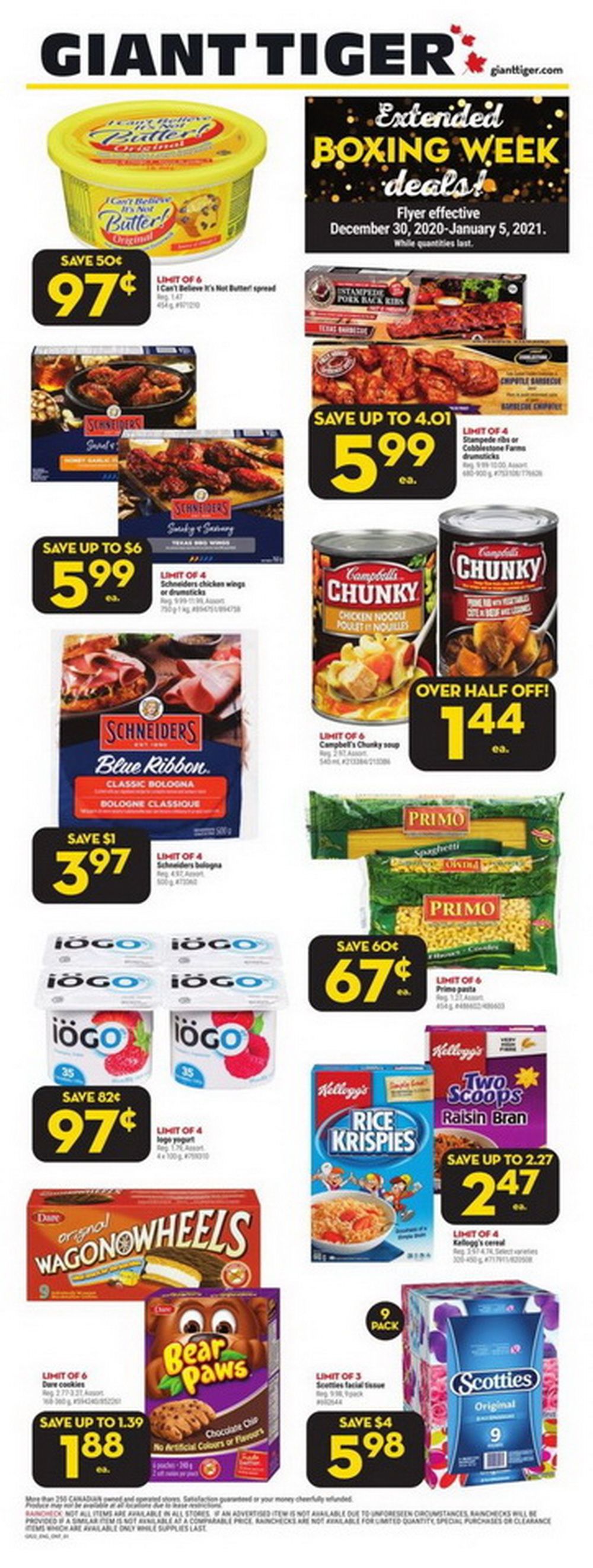 Giant Tiger Weekly Ad Dec 30, 2020 - Jan 05, 2021