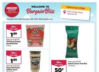 Grocery Outlet Weekly Ad Dec 23 – Dec 29, 2020