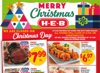 HEB Weekly Ad Dec 16 – Dec 24, 2020