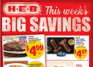 HEB Weekly Ad Dec 30 – Jan 05, 2021