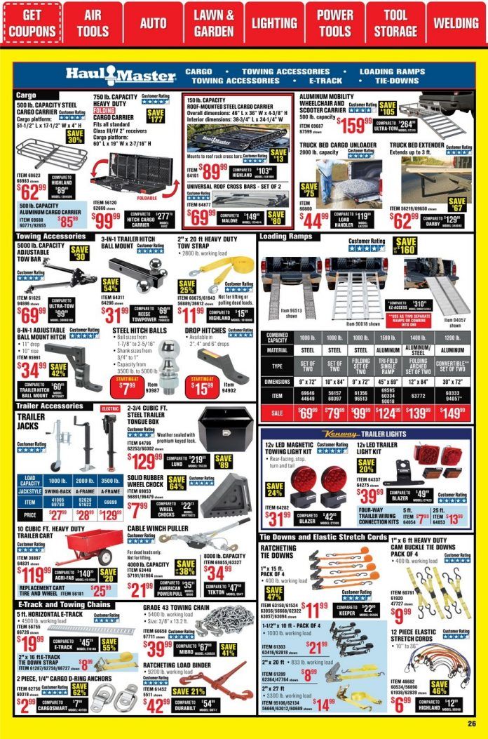 Harbor Freight Flyer Sale Dec 01 Dec 30, 2020