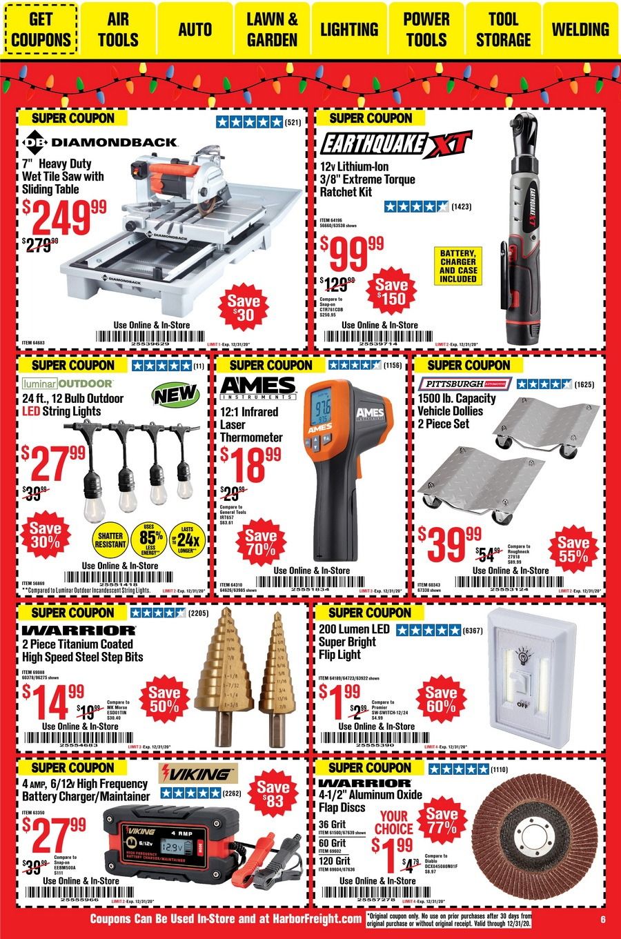 Harbor Freight Flyer Sale Dec 01 – Dec 30, 2020