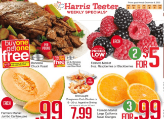 Harris Teeter Weekly Ad Dec 02 – Dec 08, 2020