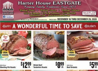 Harter House Weekly Ad Dec 16 – Dec 29, 2020