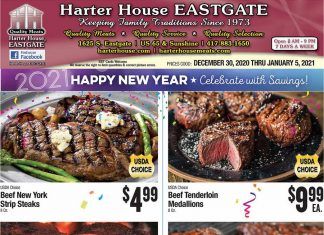 Harter House Weekly Ad Dec 30, 2020 – Jan 05, 2021