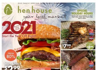 Hen House Weekly Circular Dec 30, 2020 – Jan 05, 2021