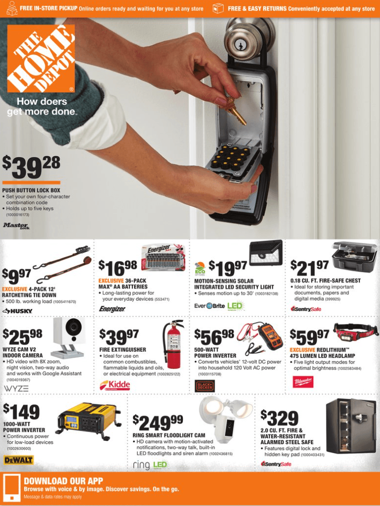 Home Depot Weekly Ad Dec 03 Dec 09, 2020