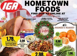 IGA Weekly Ad Dec 16 – Dec 29, 2020