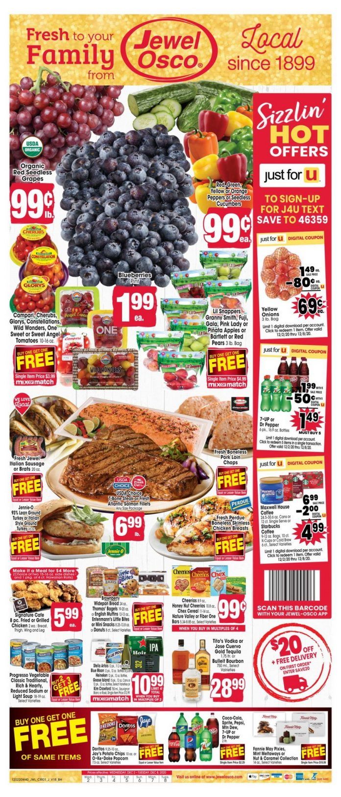 Jewel Osco Weekly Ad Dec 02 Dec 08, 2020