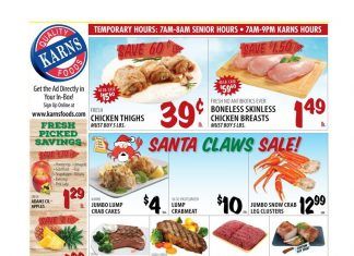 Karns Quality Foods Weekly Ad Dec 01 – Dec 07, 2020