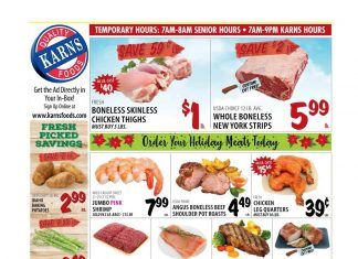 Karns Quality Foods Weekly Ad Dec 08 – Dec 14, 2020