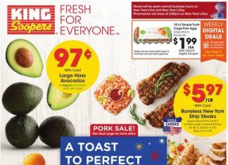 King Soopers Weekly Ad Dec 30, 2020 – Jan 05, 2021
