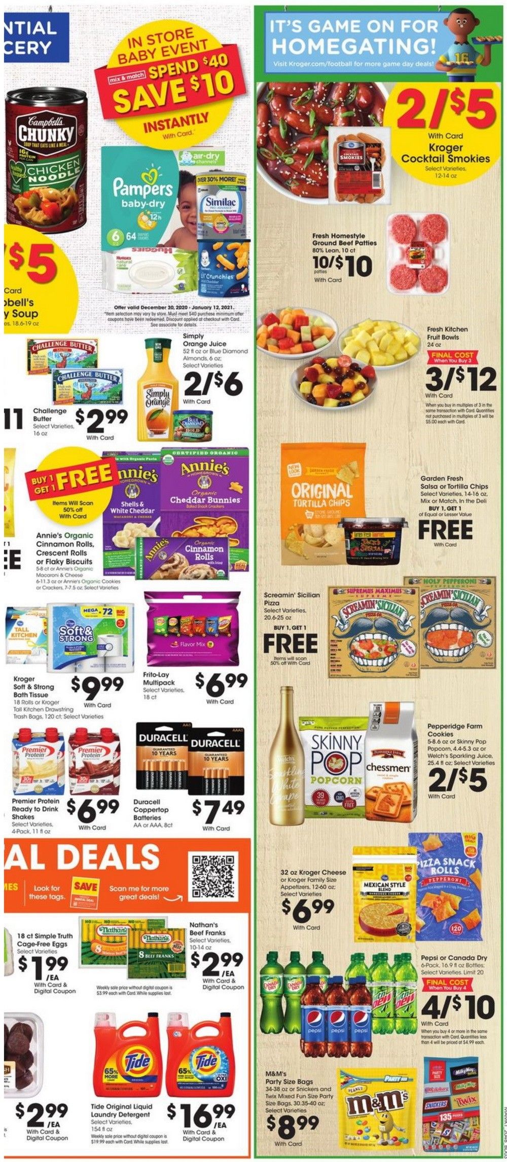 Kroger Weekly Ad Dec 30, 2020 – Jan 05, 2021