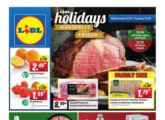 Lidl Weekly Ad Dec 23 – Dec 29, 2020