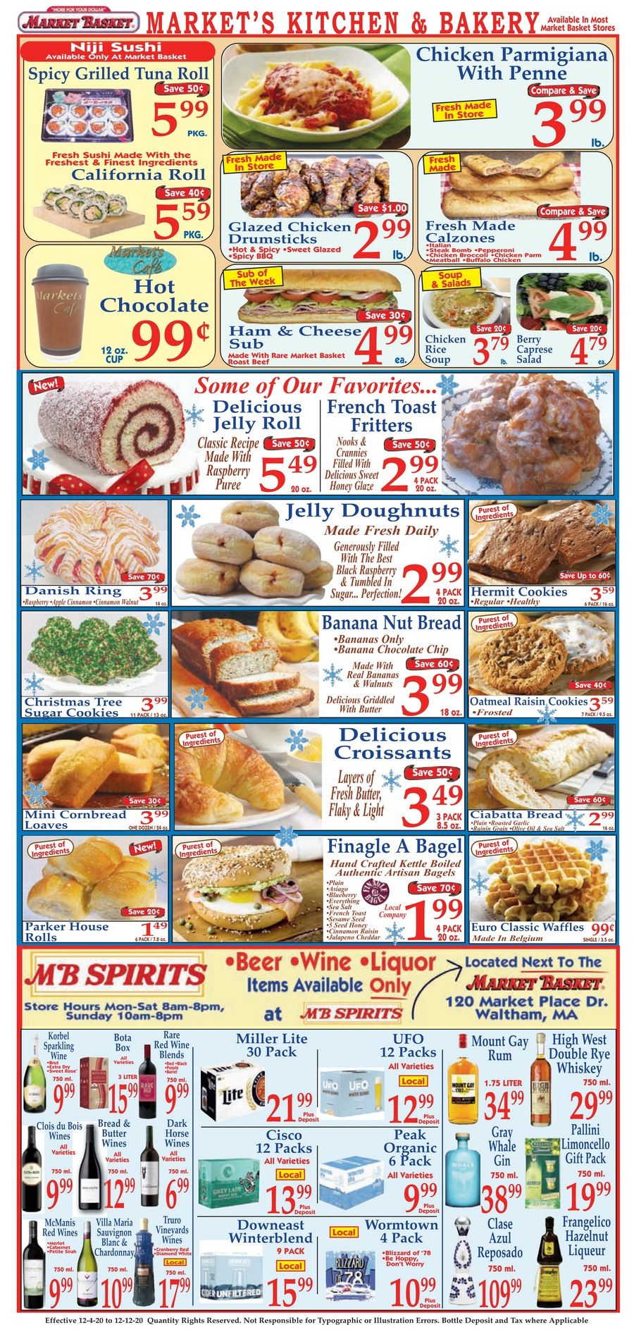 Market Basket Weekly Flyer Dec 04 Dec 12, 2020