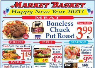 Market Basket Weekly Flyer Dec 27 – Jan 02, 2021