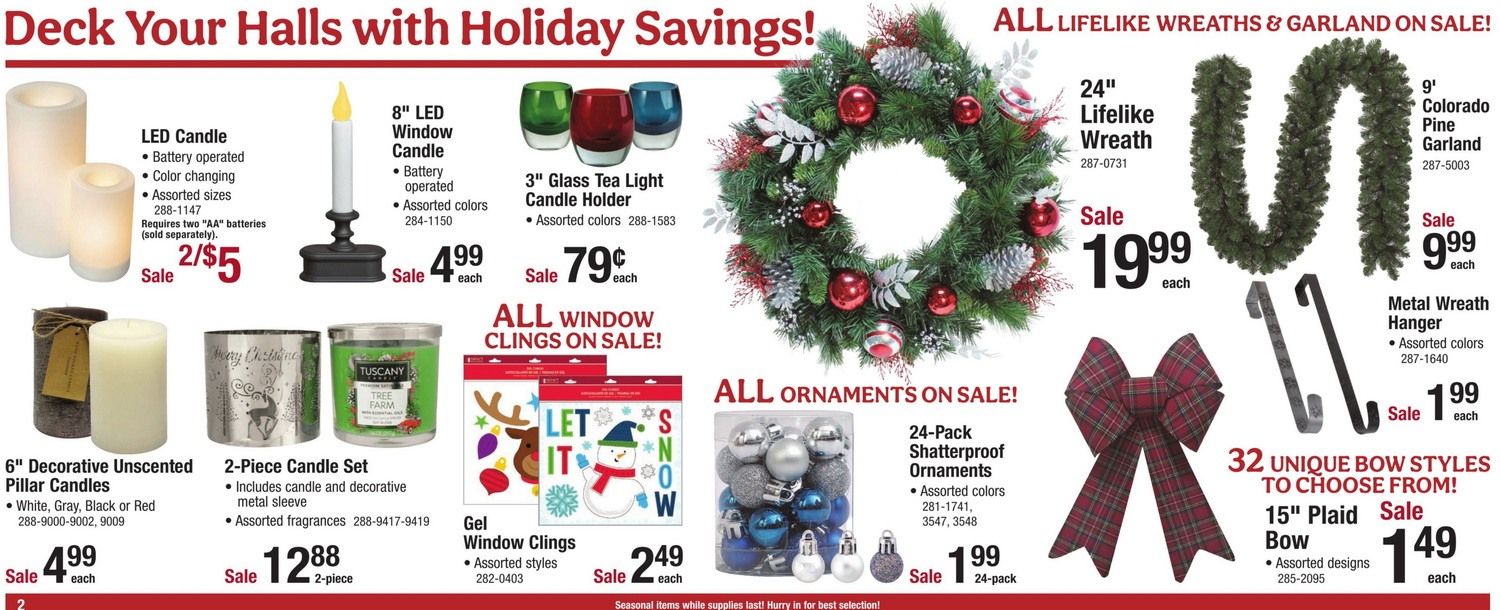 Menards Christmas Decor Sale Ad Dec 02 Dec 13, 2020
