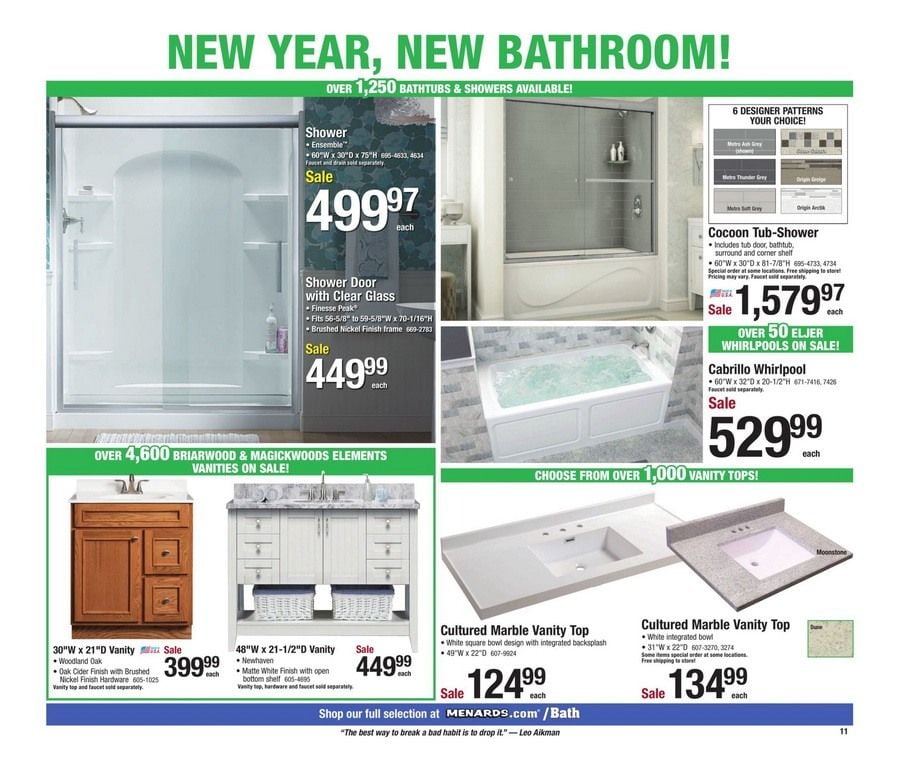 Menards Weekly Ad Dec 26, 2020 Jan 02, 2021