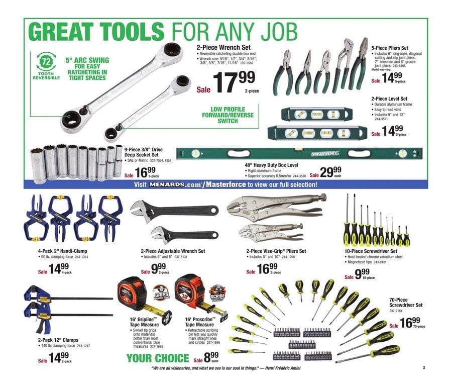Menards Weekly Ad Dec 26, 2020 Jan 02, 2021