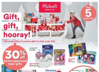 Michaels Weekly Ad Dec 20 – Dec 26, 2020