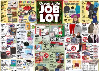 Ocean State Job Lot Weekly Ad Dec 03 – Dec 09, 2020