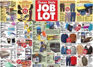 Ocean State Job Lot Weekly Ad Dec 31, 2020 – Jan 06, 2021