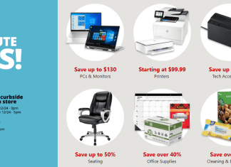 Office Depot Christmas Ad Dec 21 – Dec 24, 2020