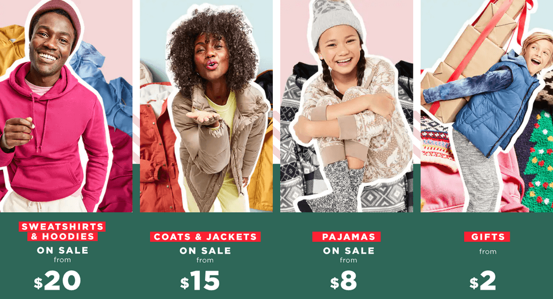 Old Navy Christmas Ad Dec 23 Dec 24, 2020