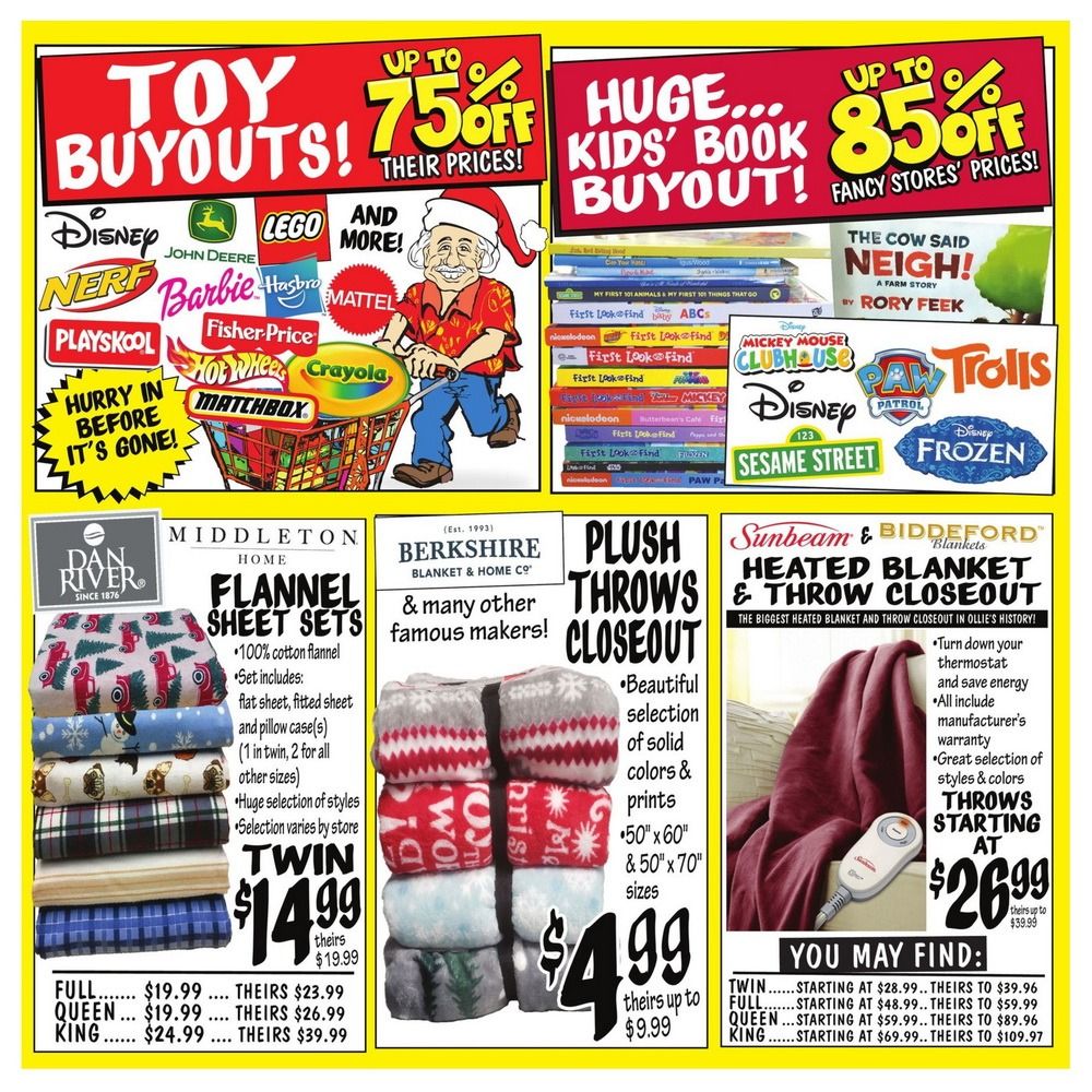 Ollie's Christmas Ad Dec 12 Dec 26, 2020