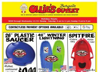 Ollie’s Weekly Ad Dec 16 – Dec 23, 2020