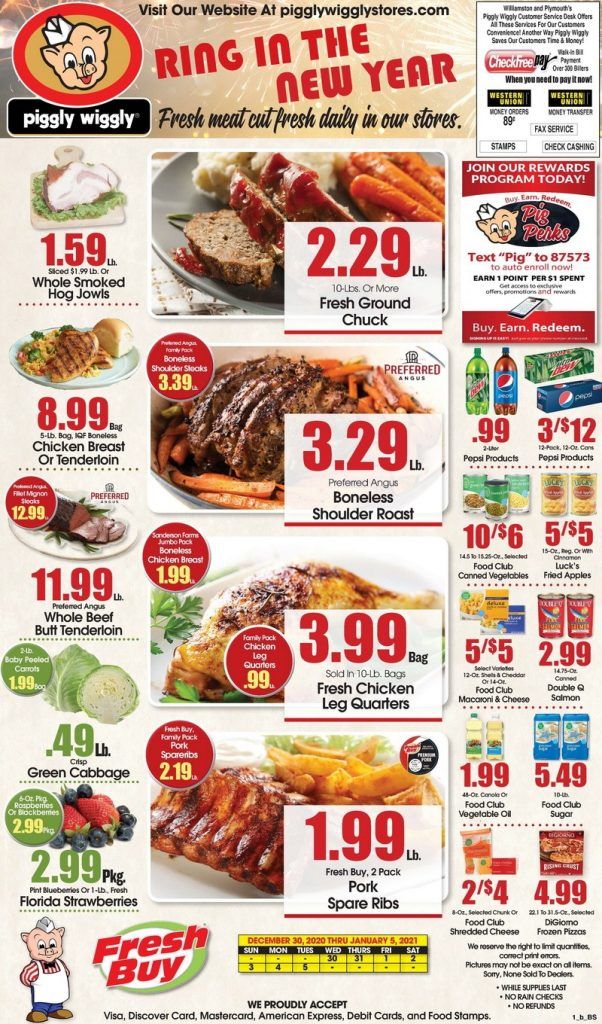 Piggly Wiggly Weekly Ad Dec 30, 2020 Jan 05, 2021