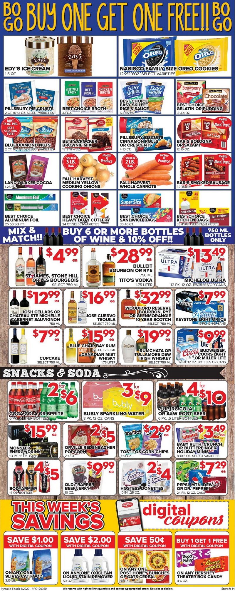 Price Cutter Weekly Ad Dec 09 Dec 15, 2020