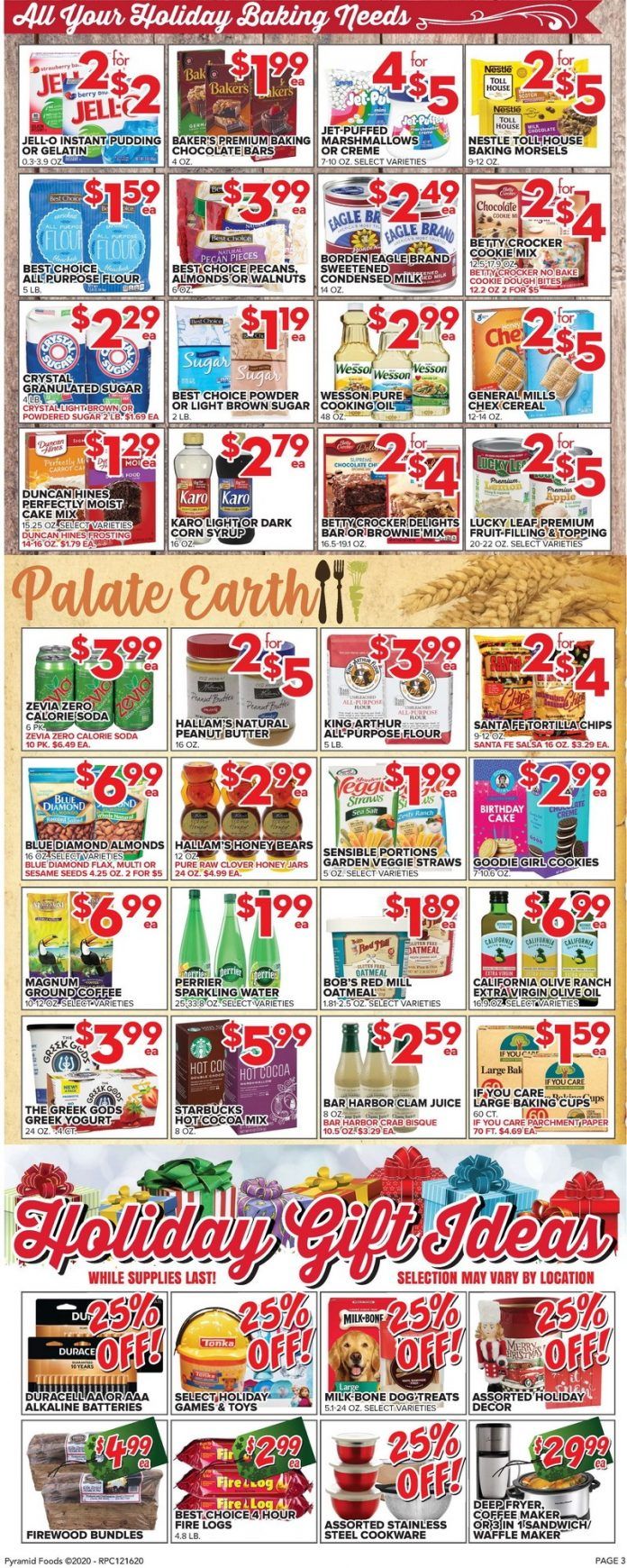 Price Cutter Weekly Ad Dec 16 Dec 25, 2020