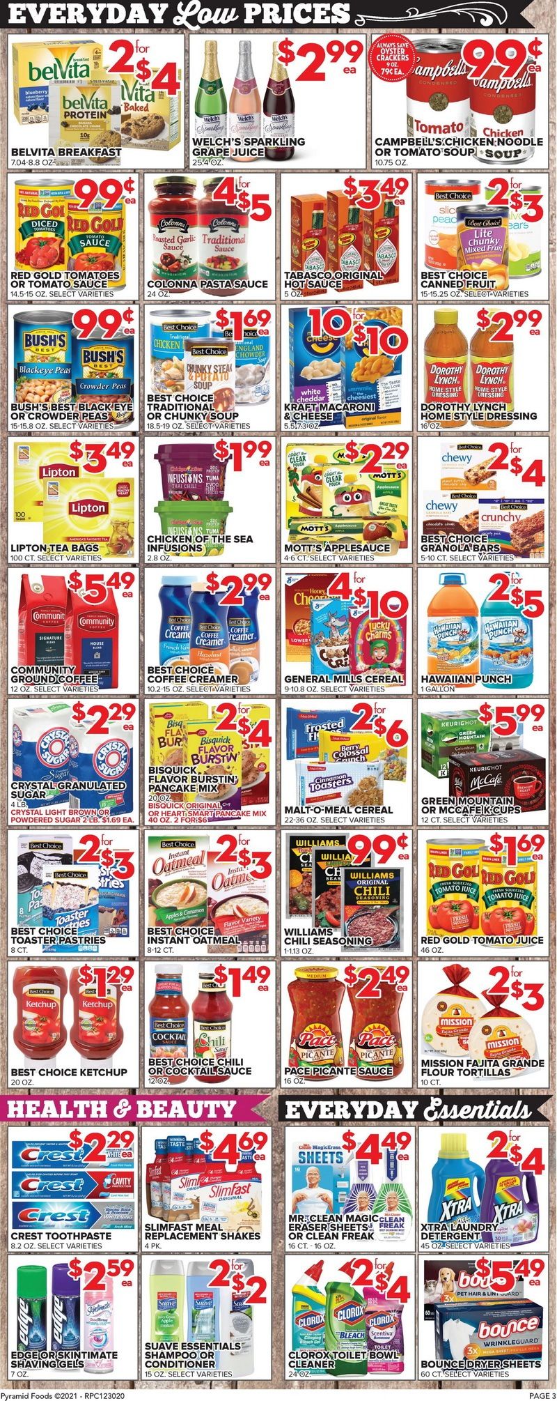 Price Cutter Weekly Ad Dec 30, 2020 Jan 05, 2021